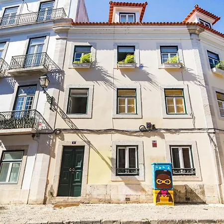Nyaraló Guestready - Classical Portuguese Style Family In Bohomeain Alfama